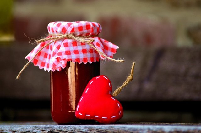 Marmeladen Geschenk mit Herz